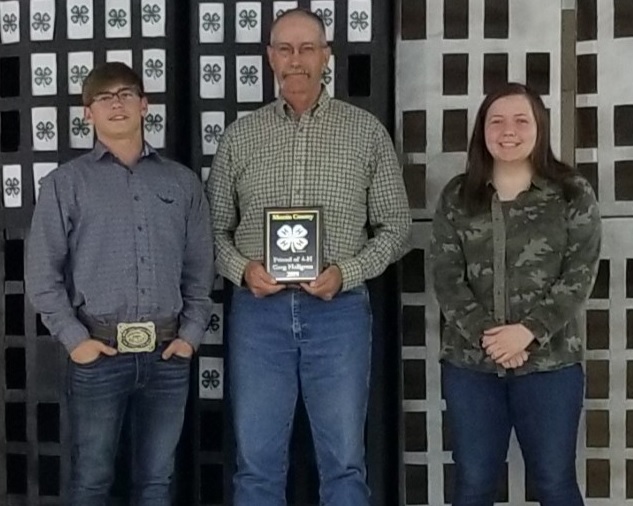 2019 Friend of 4-H Award recipient