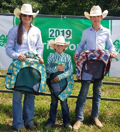 Hi-Point Ranch Winners: Heather Patry, Ainsley Tiffany, Ransom Tiffany