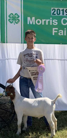 Reserve Champion Meat Goat - Ian Effland