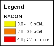Radon Gas Legend
